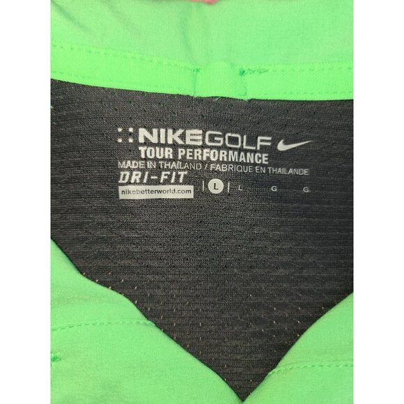 Nike Golf Tour Performance Dri-Fit Polo Large Green - Picture 5 of 8